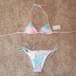 Plumeria Unicorn Bikini